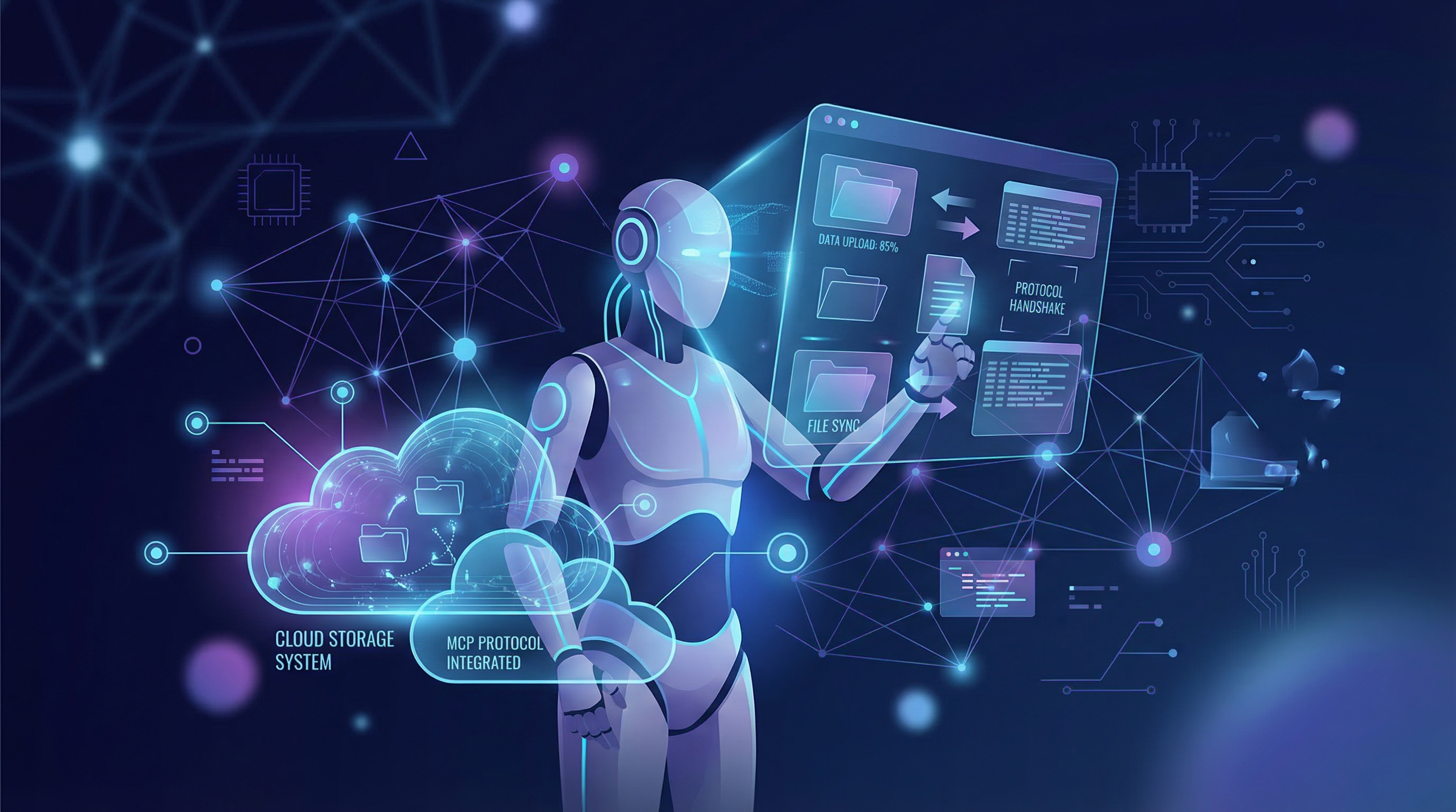 AI エージェントと HStorage の連携イメージ