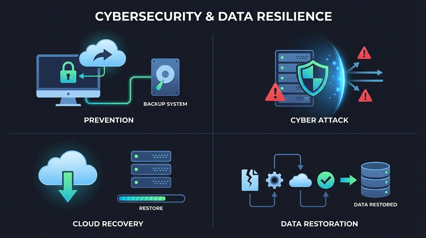 ランサムウェア対策とバックアップ復旧フロー