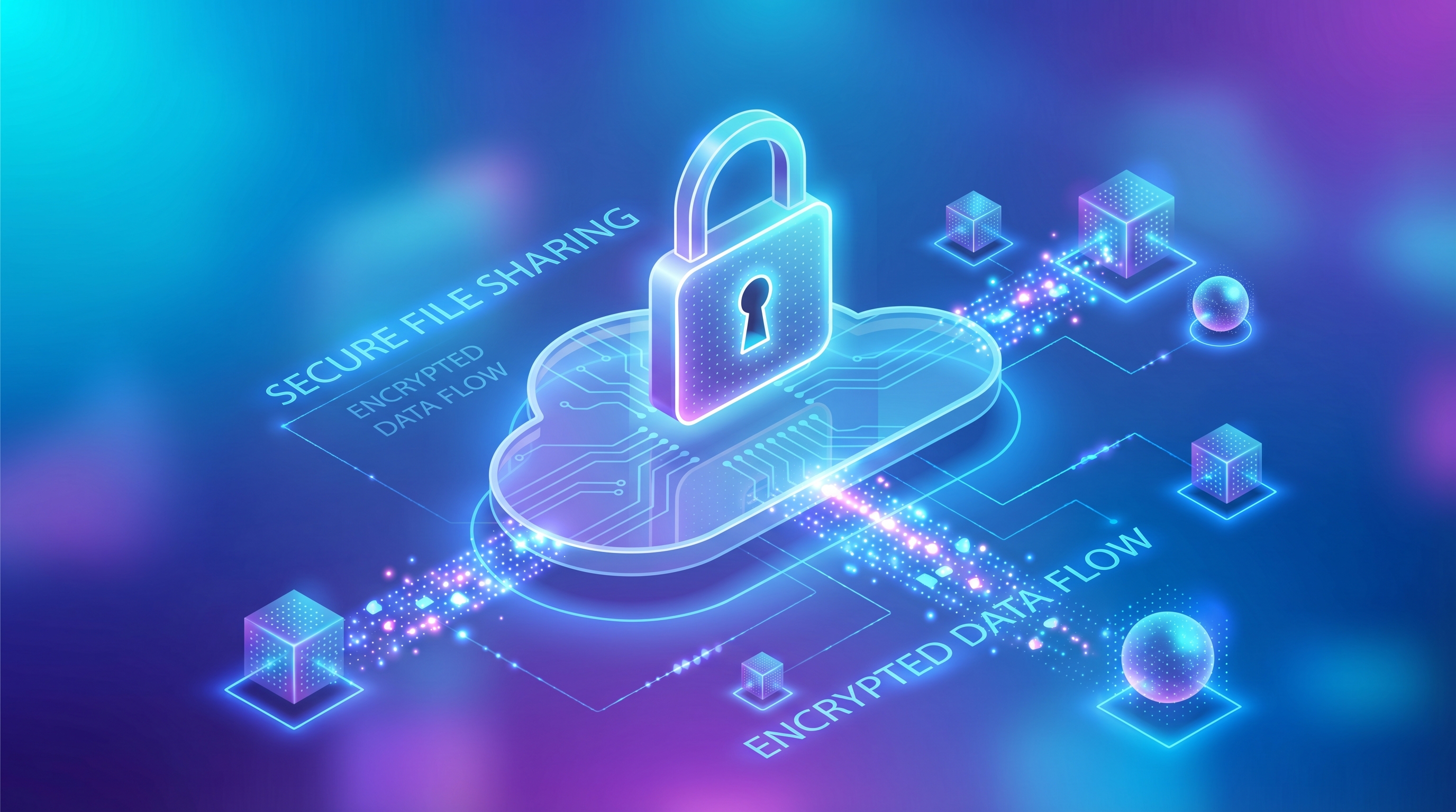 セキュアなファイル共有のイメージ
